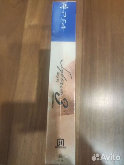 PS4 Syberia 3 Limited Edition