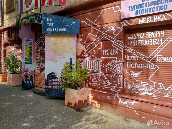 Художник, росписи стен