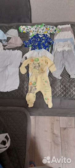 Одежда для малыша пакетом