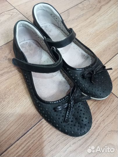 Туфли школьные для девочки 34 размер