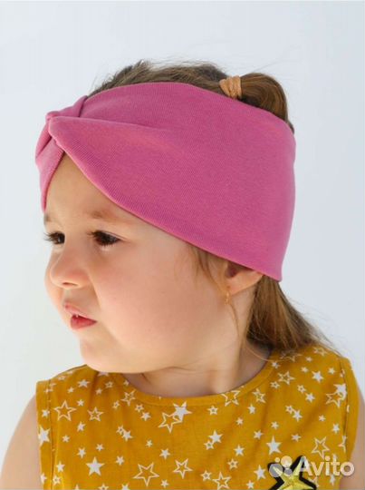 Повязка на голову для девочки новые р. 46-50