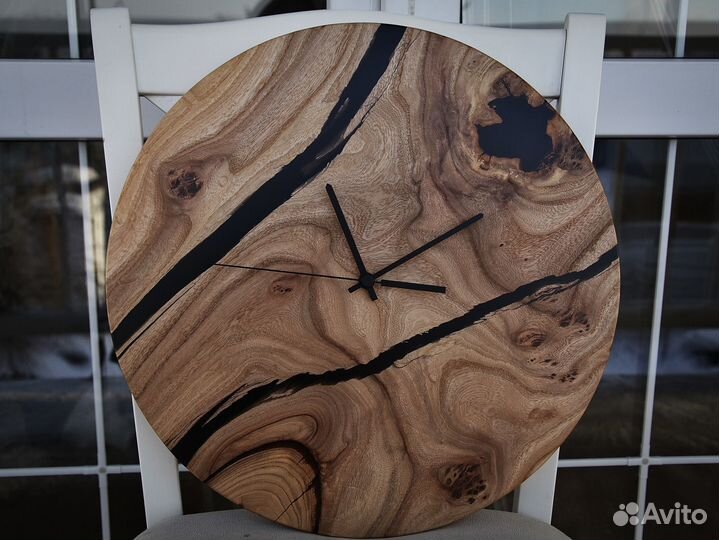 Часы из дерева, часы из массива