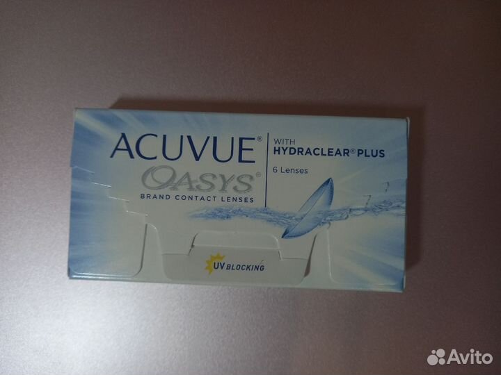 Контактные линзы acuvue oasys