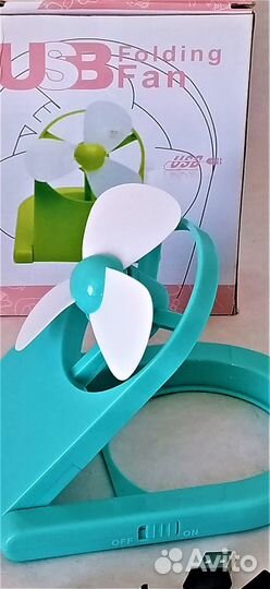 Портативный складной мини-вентилятор USB