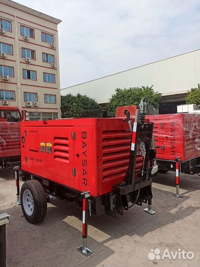 Компрессор на шасси 7 бар