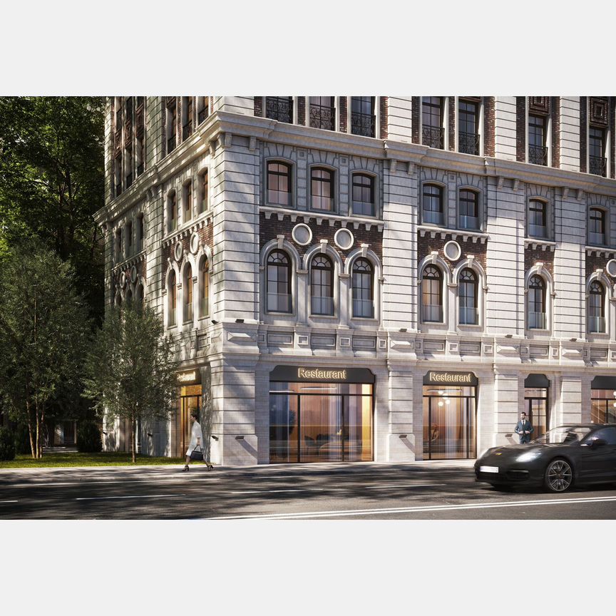 3-к. квартира, 134,4 м², 6/6 эт.