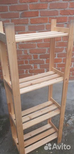 Полка деревянная