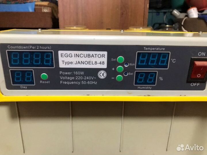 Инкубатор janoel 8-48