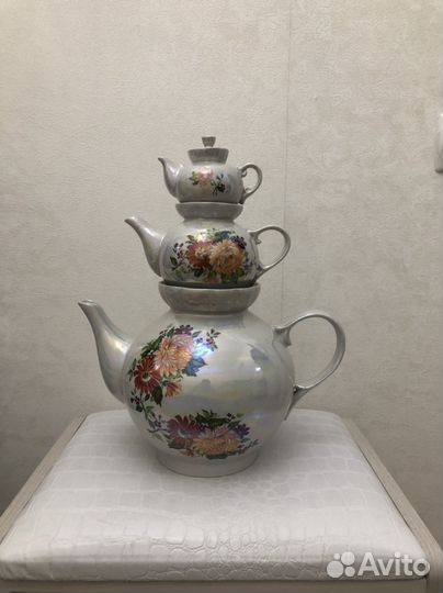 Набор заварочных чайников СССР