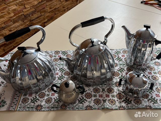 Чайник и сахарницы металлические Кольчугино купить в Москве с доставкой ...