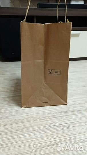 Пакет из Макдональдс 