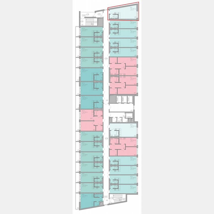 Апартаменты-студия, 35,2 м², 11/18 эт.