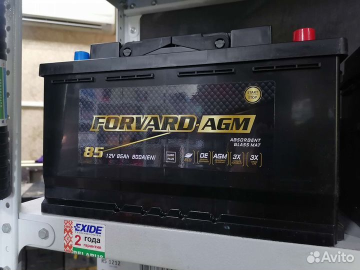 Аккумуляторы AGM (гелевые) stop-start