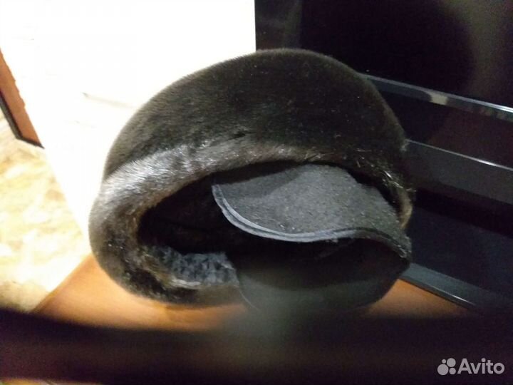 Меховая мужская кепка из нерпы