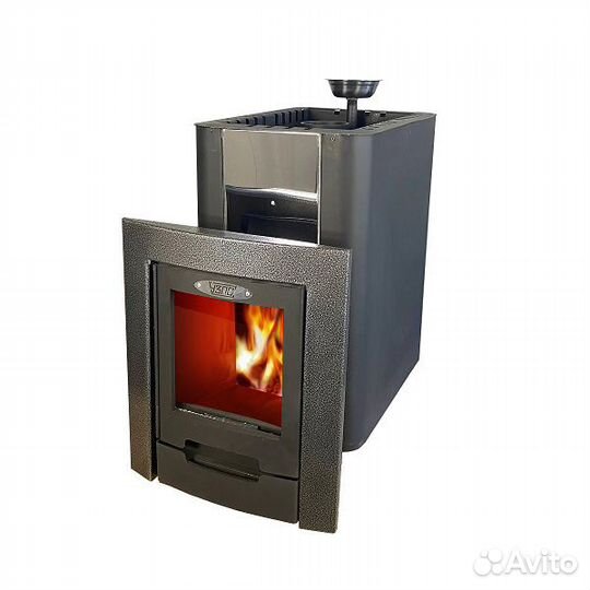 Банная печь с закрытой каменкой «Волжанка Вектор»