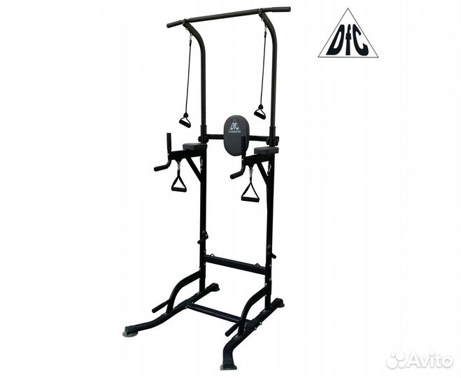Турник-брусья c эспандерами DFC Power Tower G008