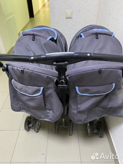 Коляска для двойни