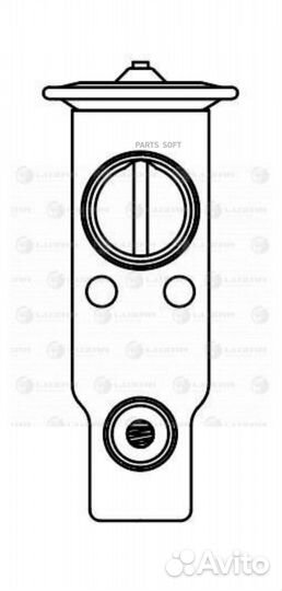 Клапан кондиционера toyota LC prado 120 02