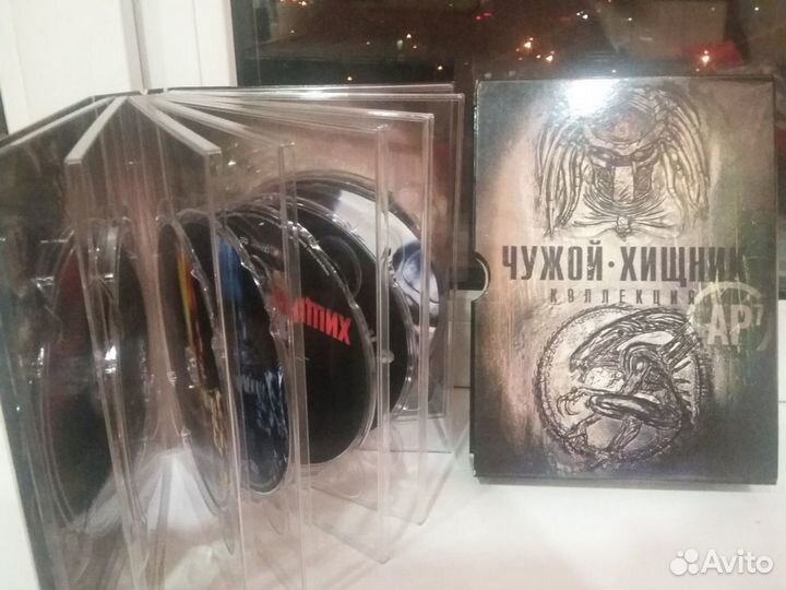Коллекция 8 DVD (б/у) Чужой. Хищник