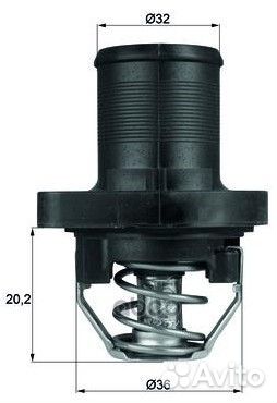 Термостат интегрированный TI4789 Mahle/Knecht