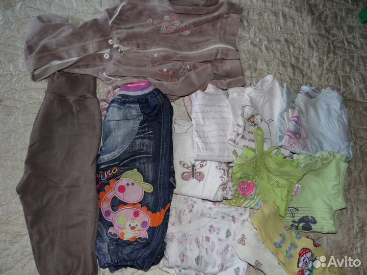 Пакет вещей на 1 годик 74см