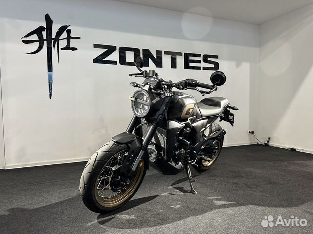 Дорожный мотоцикл Zontes ZT350-GK black-gold новый объявление продам