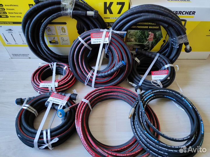 Резиновые шланги высокого давления Керхер