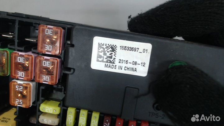 Блок предохранителей Chevrolet Cruze 2015, 2017