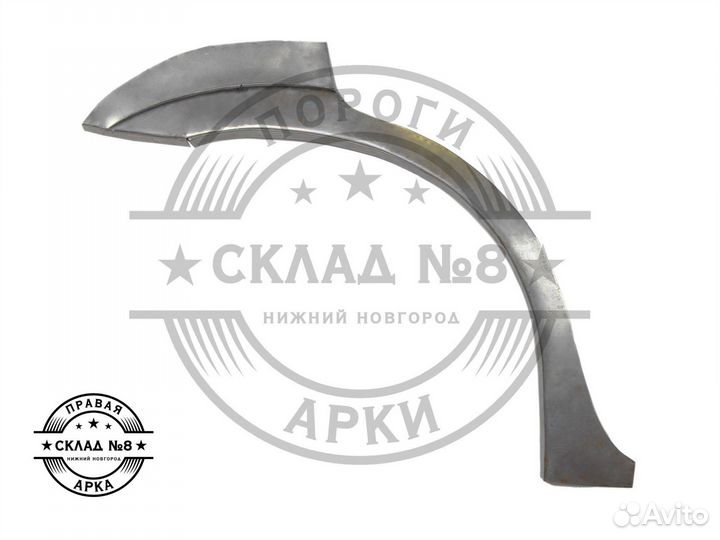 Ремонтная арка Nissan Almera N16