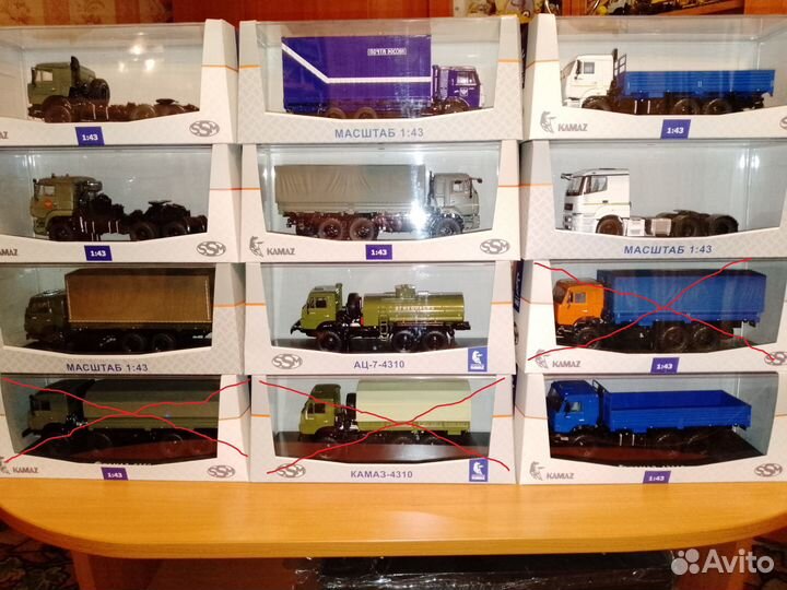 Модели Камазов