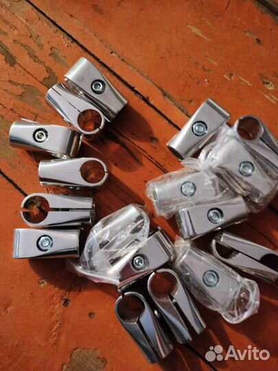 Трубы хромированные и крепления система joker