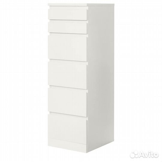 Кoмод Maльм (Икеa) IKEA c зeркалом Оpигинaл