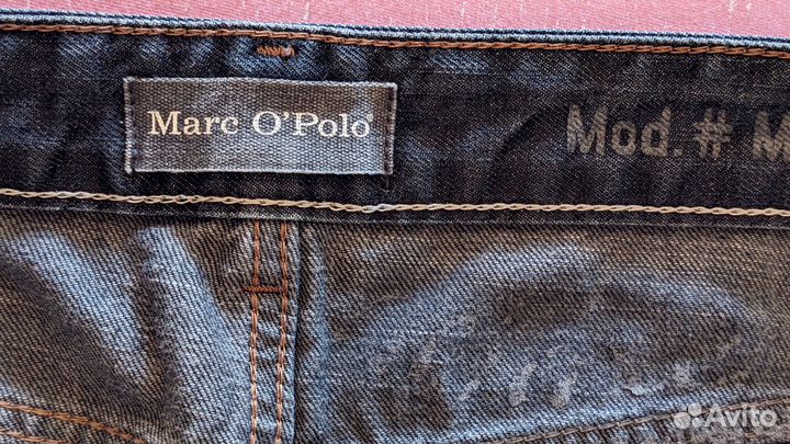 Джинсы мужские синего цвета р. 48