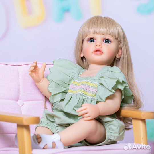Новая кукла реборн, блондинка Бетти