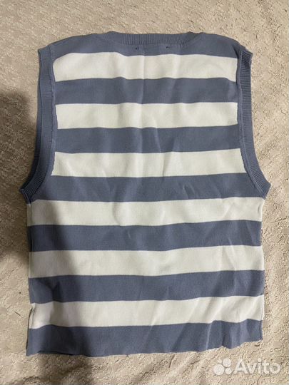 Жилетка-топ женская тельняшка