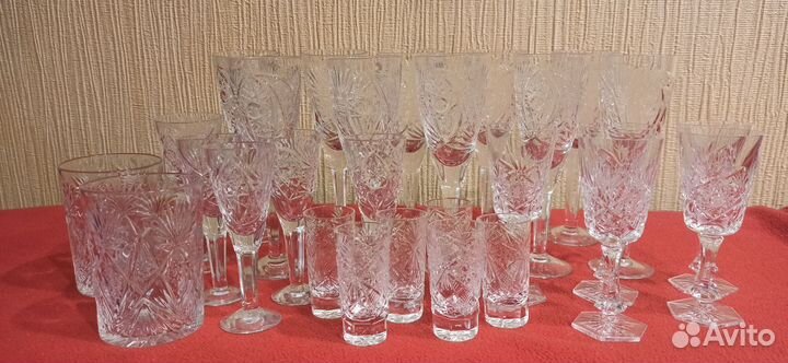 Хрусталь в ассортименте