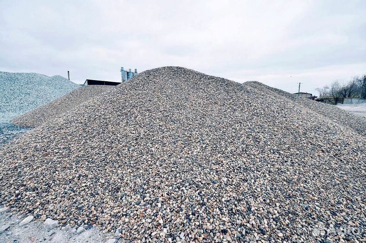 Щебень гравийный
