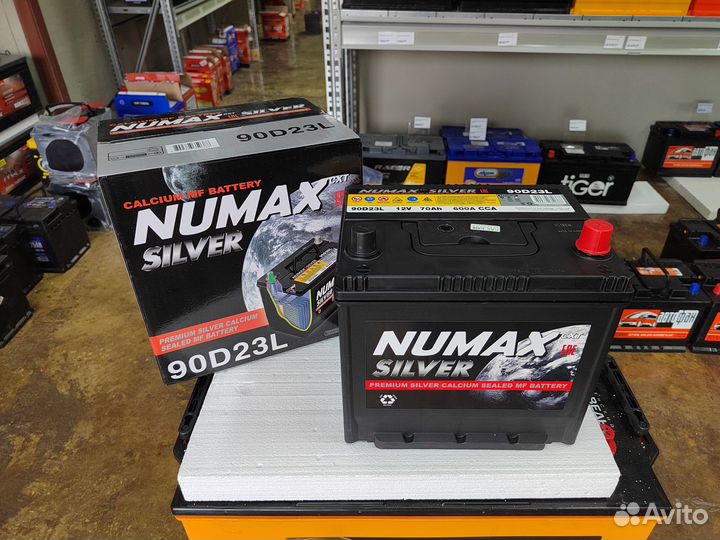 Аккумулятор Numax Silver 70 Ач обр 600 А