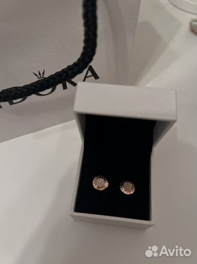 Сережки pandora оригинал