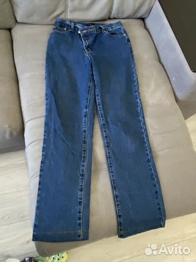 Джинсы zarina 44 прямые