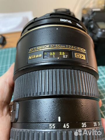 Объектив Nikkor 17-55 для Nikon (+ 2 объектива)