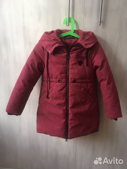 Парка детская зимняя для девочки 140