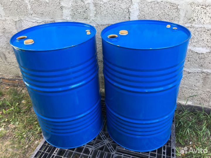 Бочки стальные, крышку можно сделать съемной