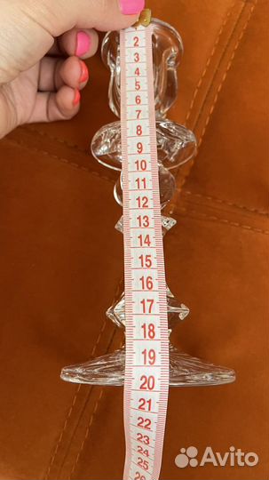 Хрустальные подсвечники