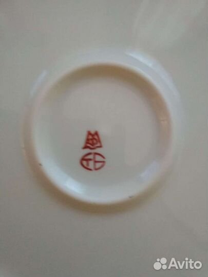 Столовый сервиз на 6 персон времён СССР