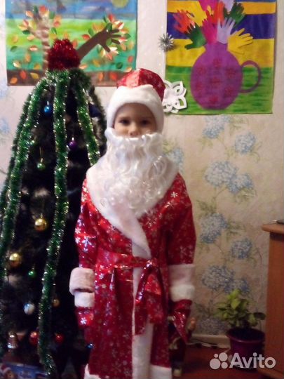 Детский костюм Деда Мороза