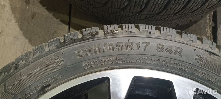 Зимние колеса r17