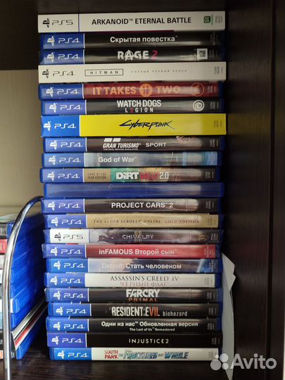 Коллекция дисков ps4/ps5