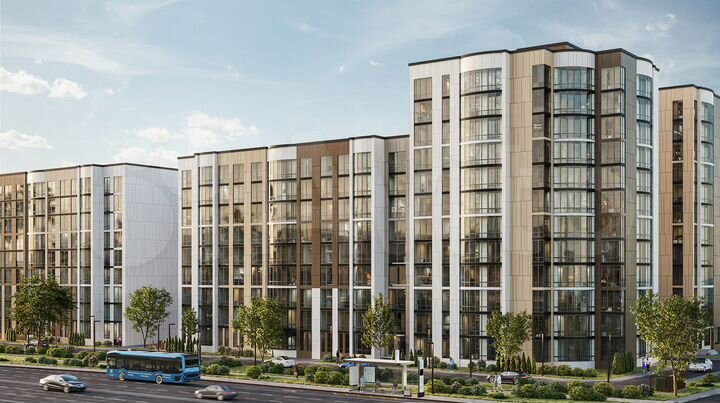 1-к. квартира, 33,2 м², 9/12 эт.