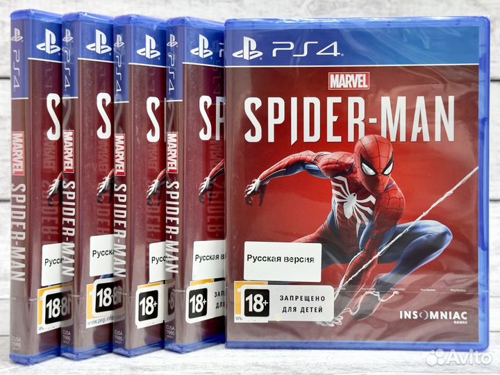 Marvel Человек Паук Spider-Man 2018 (PS4) NEW